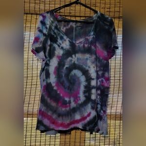 Women's handmade tie dye shirt size XL